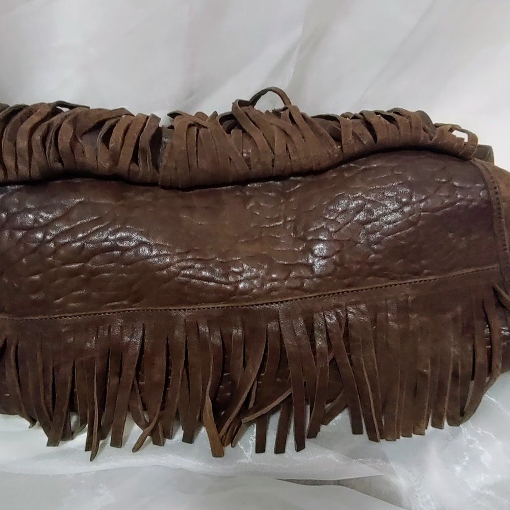 FRING BOHO HANDBAG BY GREAT SANDIE PARIS - Picture 4 of 4